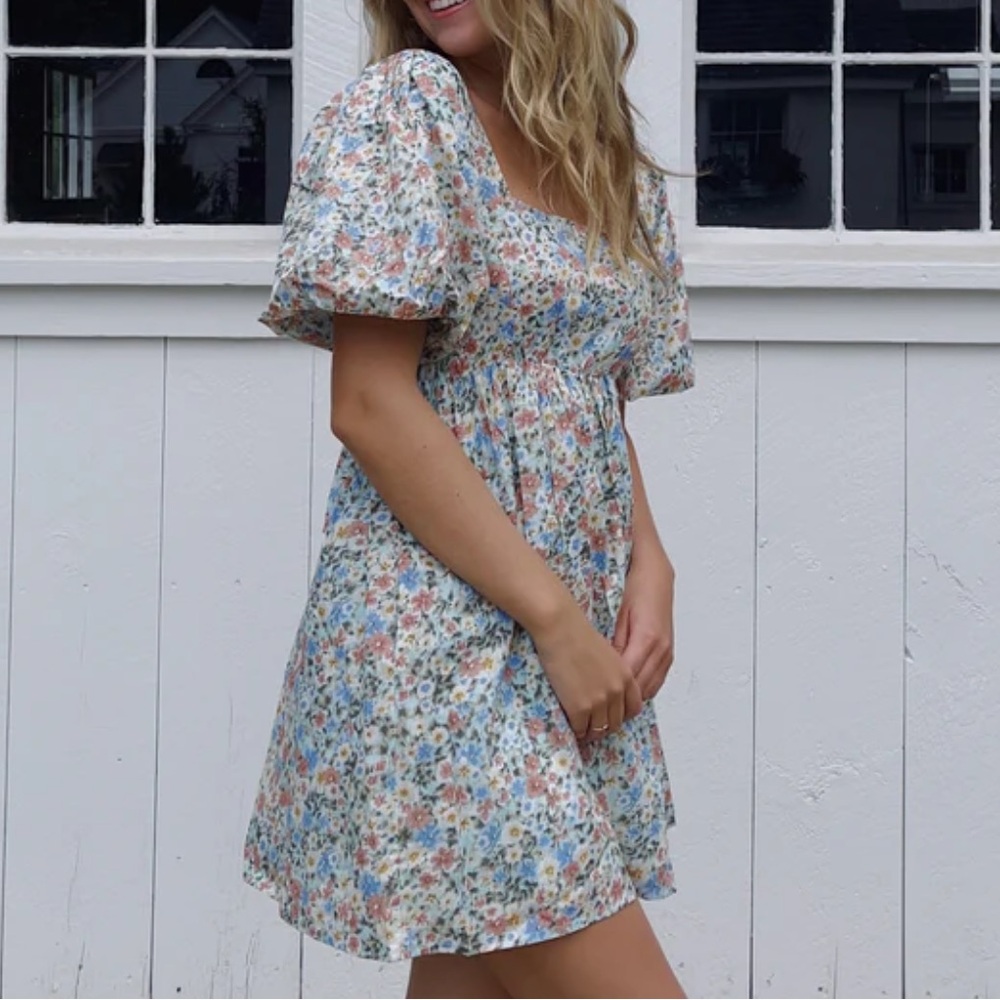 💐MABLE FLORAL MINI DRESS💐